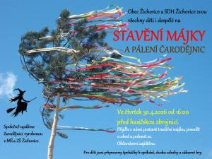 akce při stavění májky